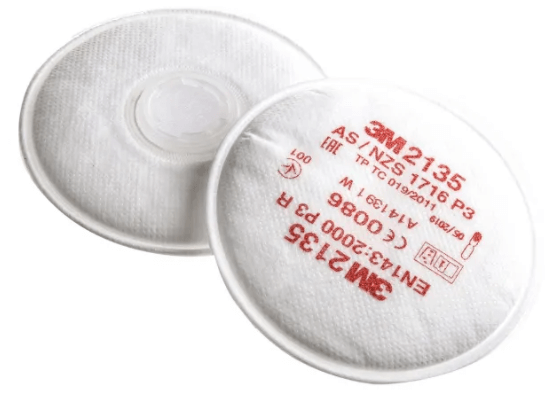 3M™ 2135 Disc Filter – P2/P3 Particulate (2000 Series Bayonet Filter)