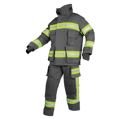 THERMOGUARD® Defender HD Fireman Suit – EN 469 Certified (Black)