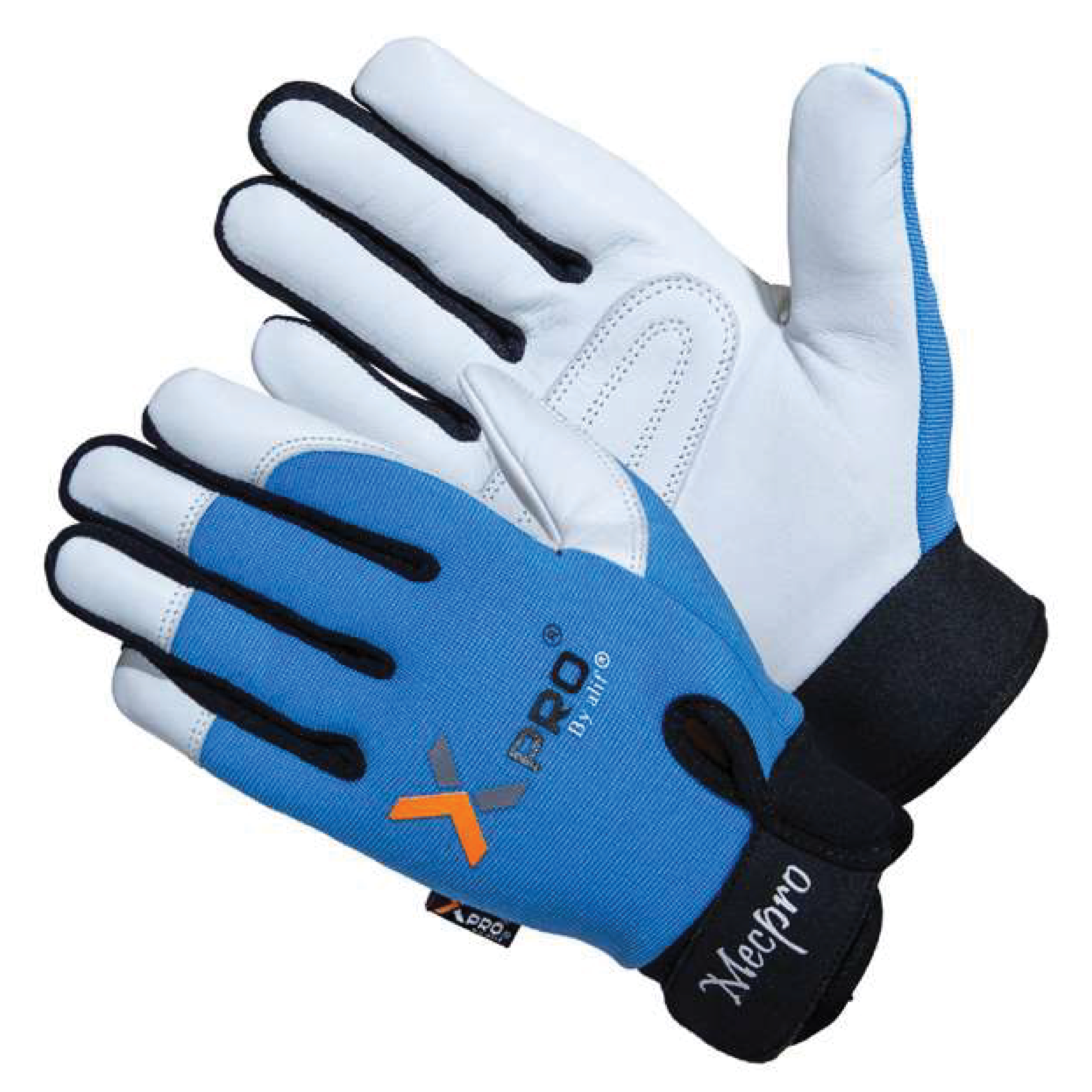 XPRO MECPRO 21PGR Palm Goatskin Leather Mechanics Gloves