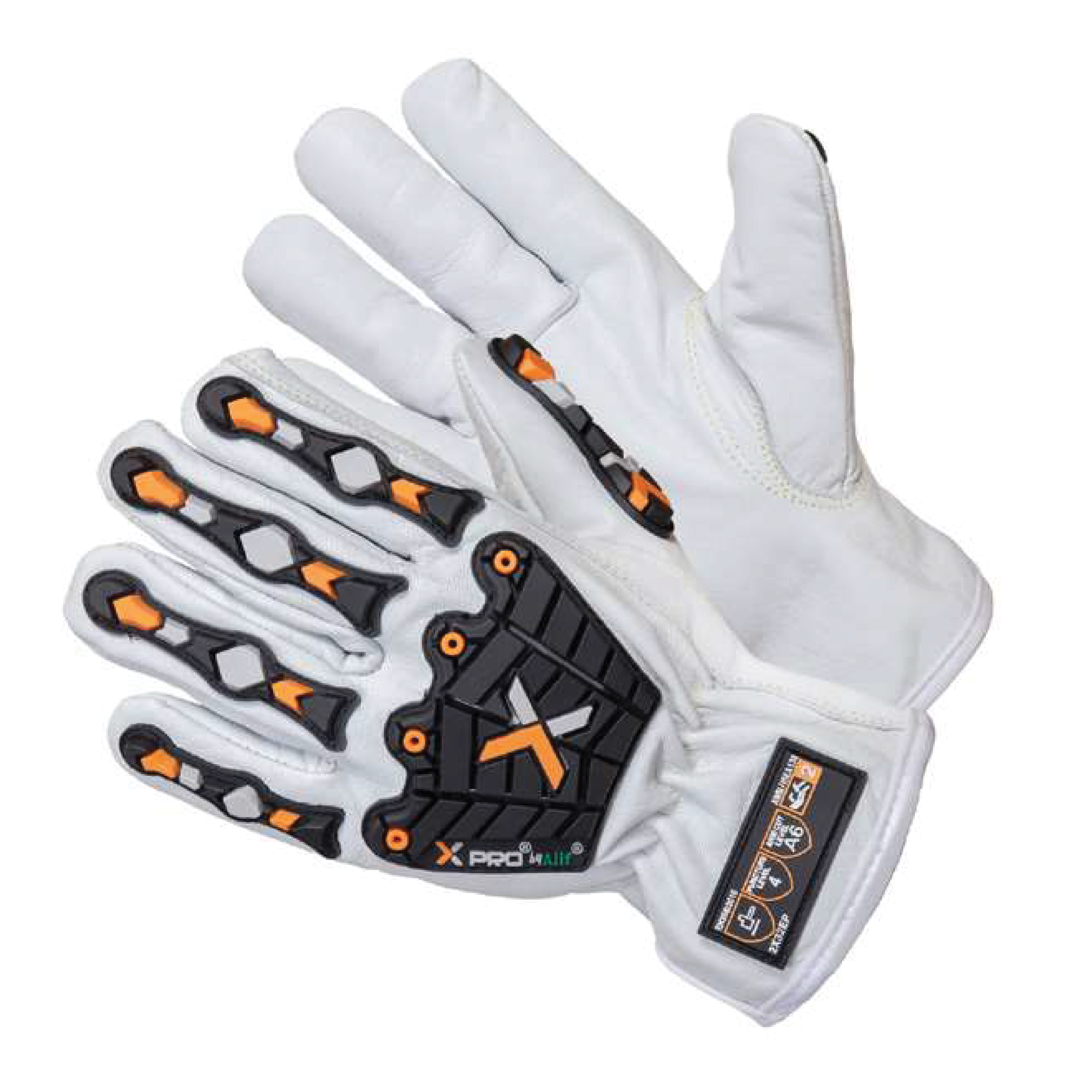 XPRO IMPACTPRO 5TNLC6 A6 Impact Resistant Leather Driver Gloves