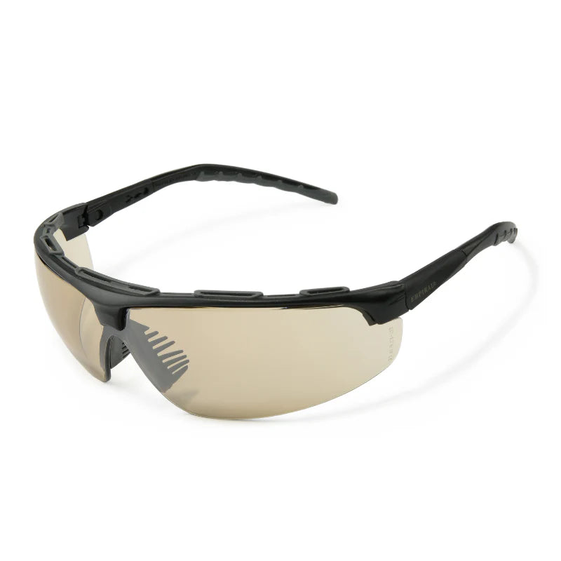 Maxima Safety Glasses – ANSI Z87.1 & EN166 Certified (Amber AF/HC Lens)