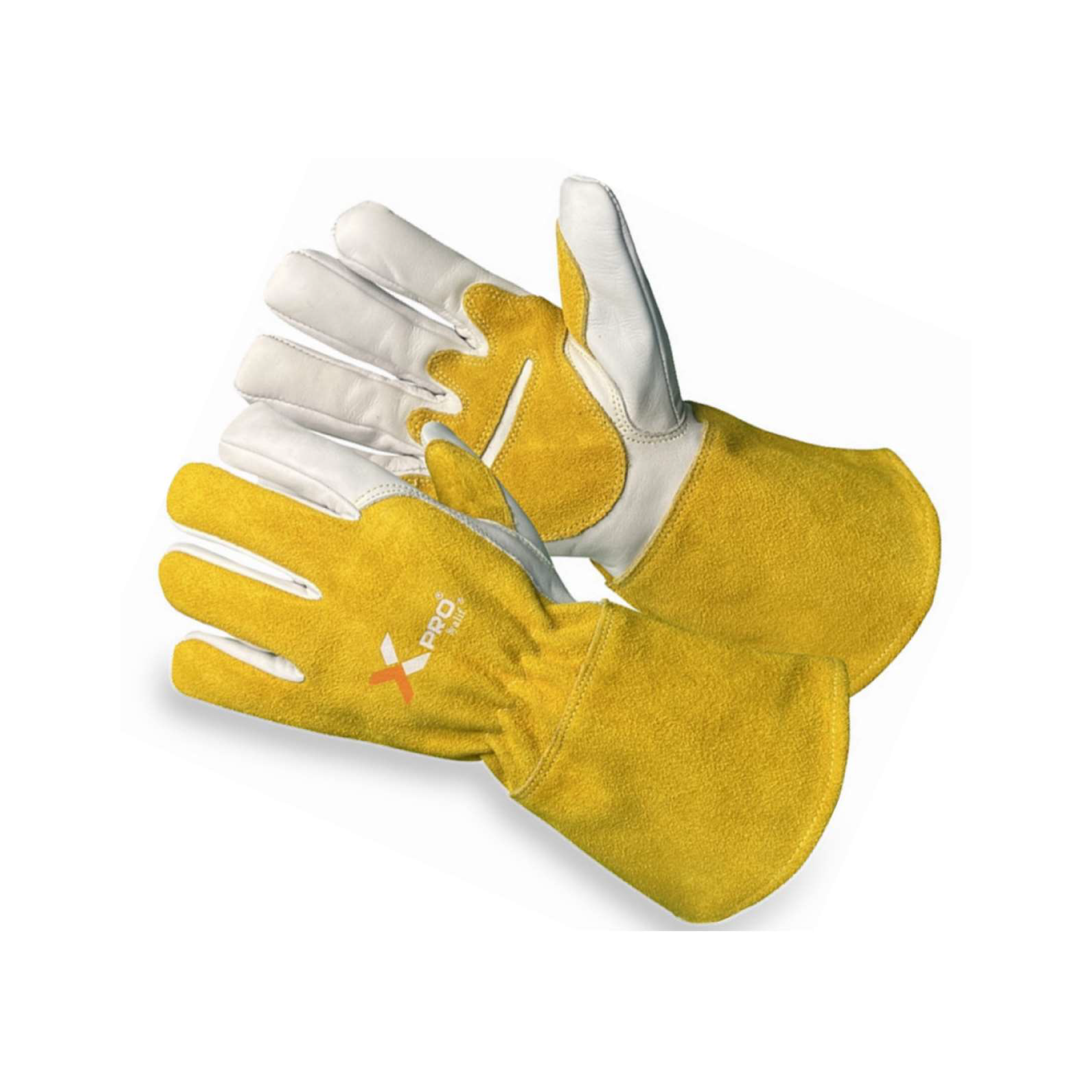 XPRO 2046PGBCS – TIG/MIG Welding Gloves (Goatskin Palm, Fleece Lined)