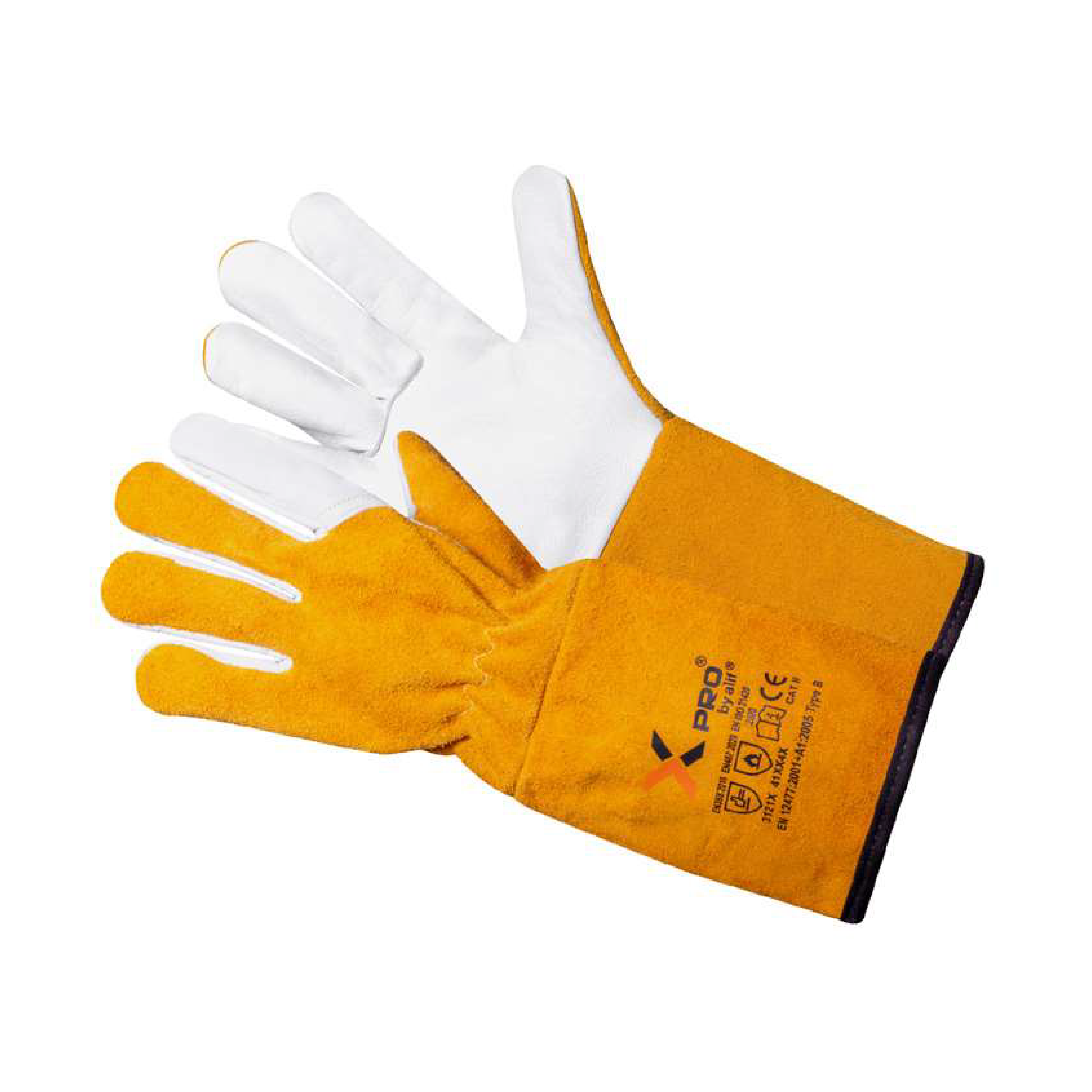 XPRO 966 – Professional TIG/MIG Welding Gloves (Goatskin Palm)
