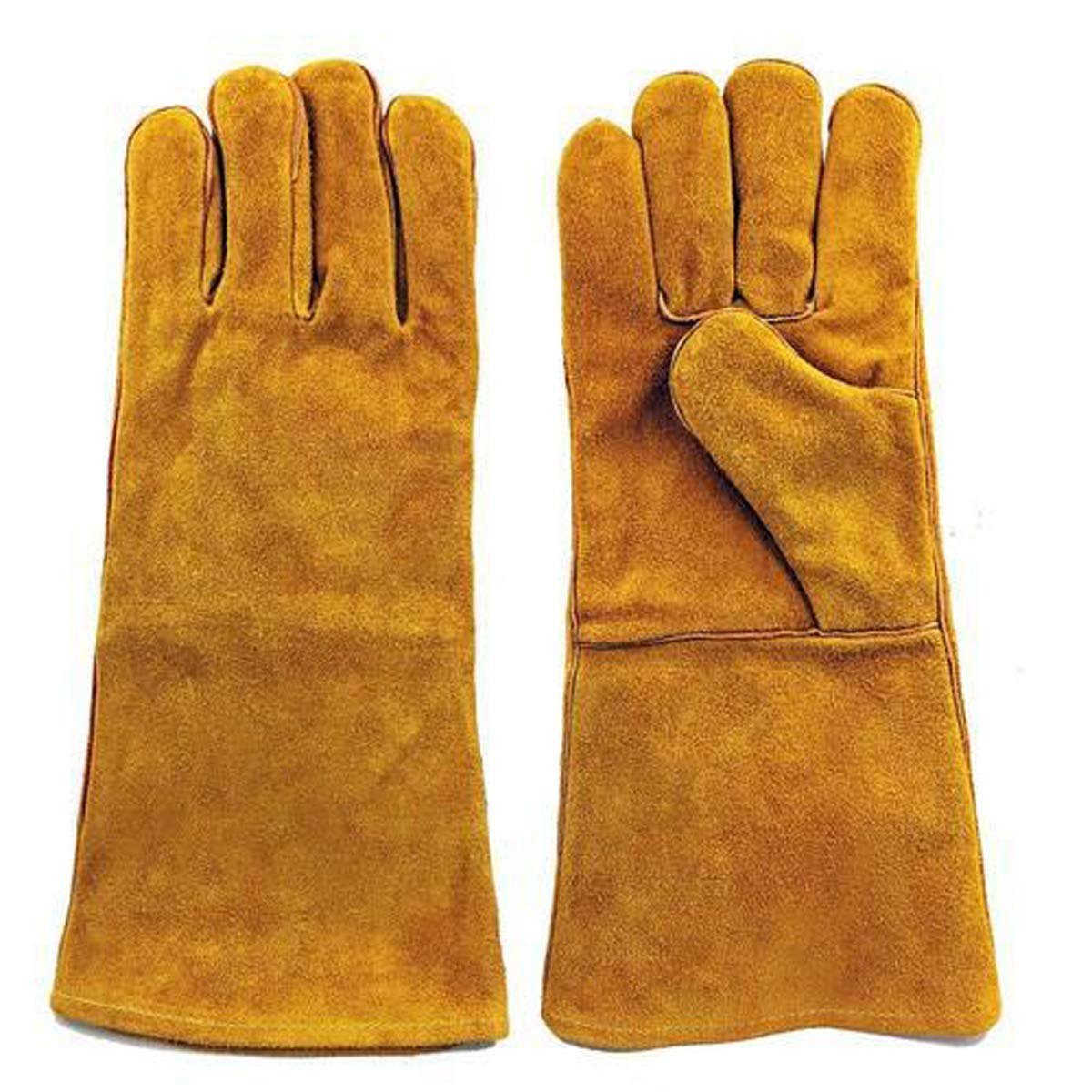 Leather Gloves 16” – A Grade Industrial Welding Gloves