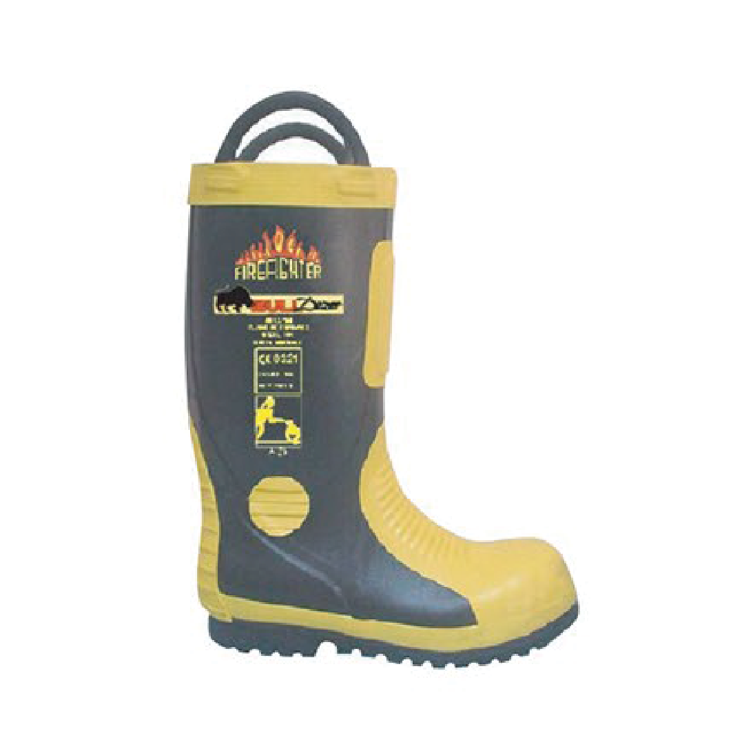 Bulldozer Fire Fighting Boots – Heavy Duty Rescue Safety Footwear