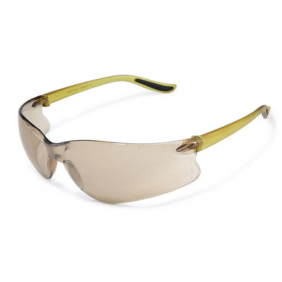 Maxima Safety Glasses – ANSI Z87.1 & EN166 Certified (Bronze Mirror HC Lens)