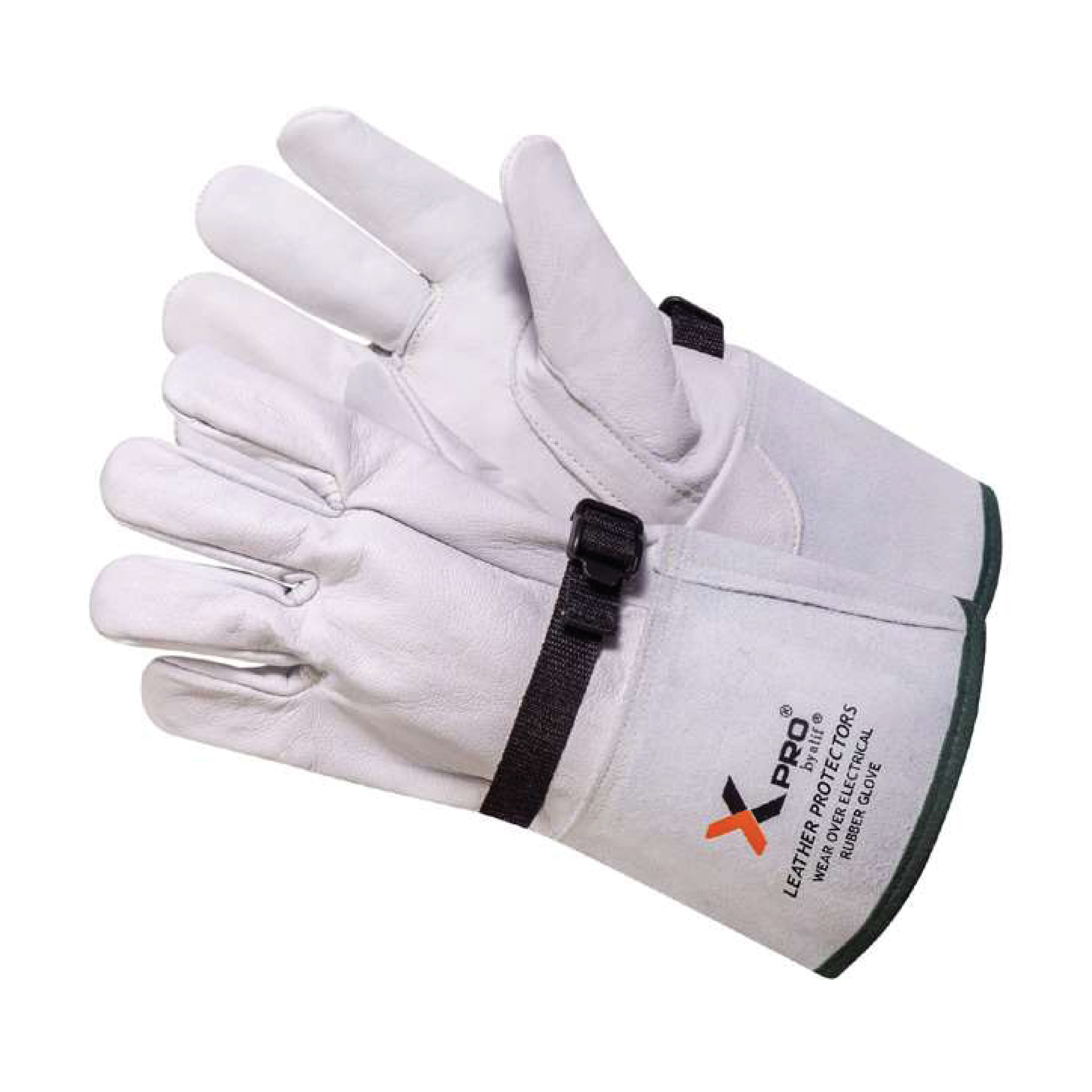 ALIF-7705 Electroline Leather Protector Gloves – High Voltage Electrical Over-Glove