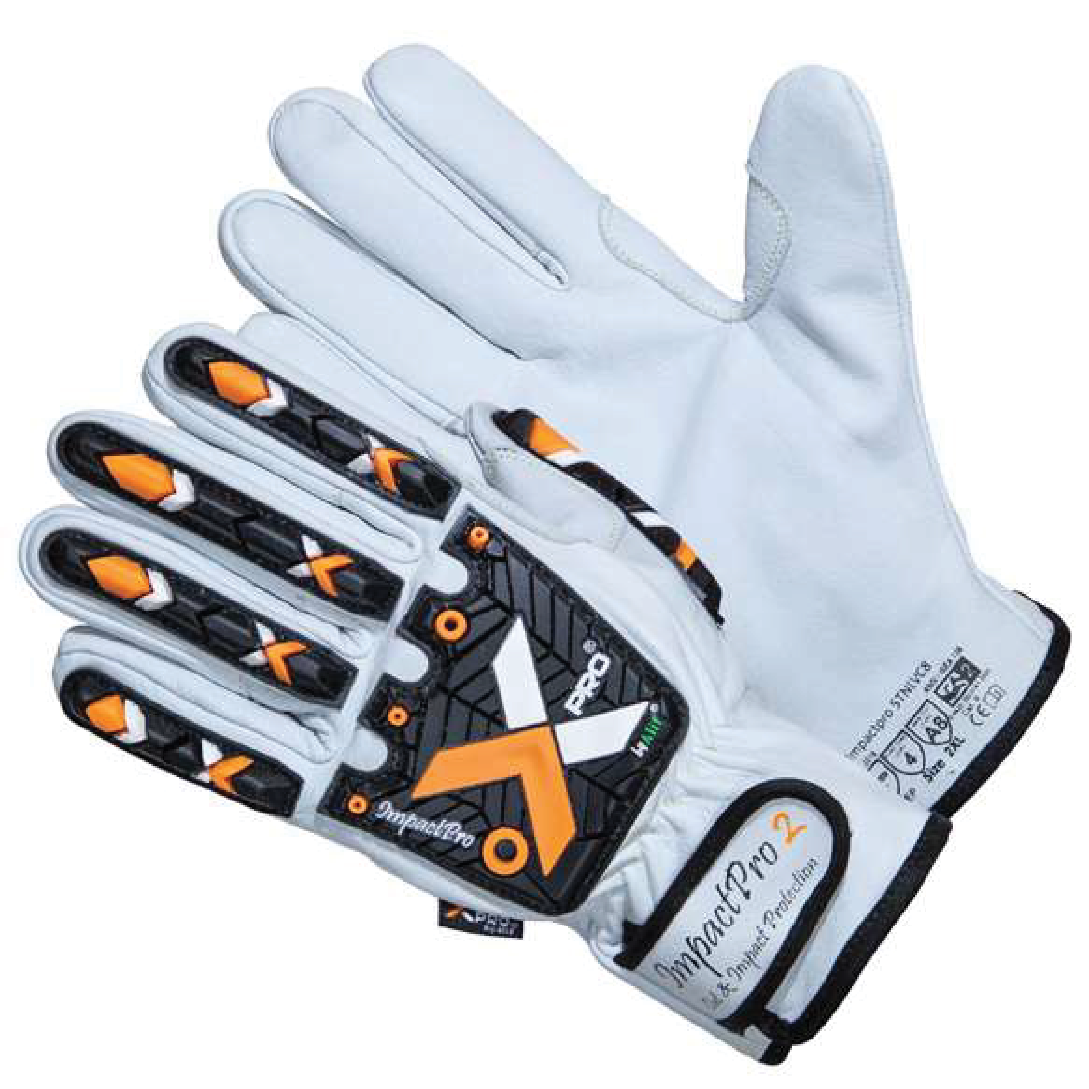 XPRO 5TNLVC8 A8 Cut Resistant Impact Gloves (360° Kevlar® Lined)