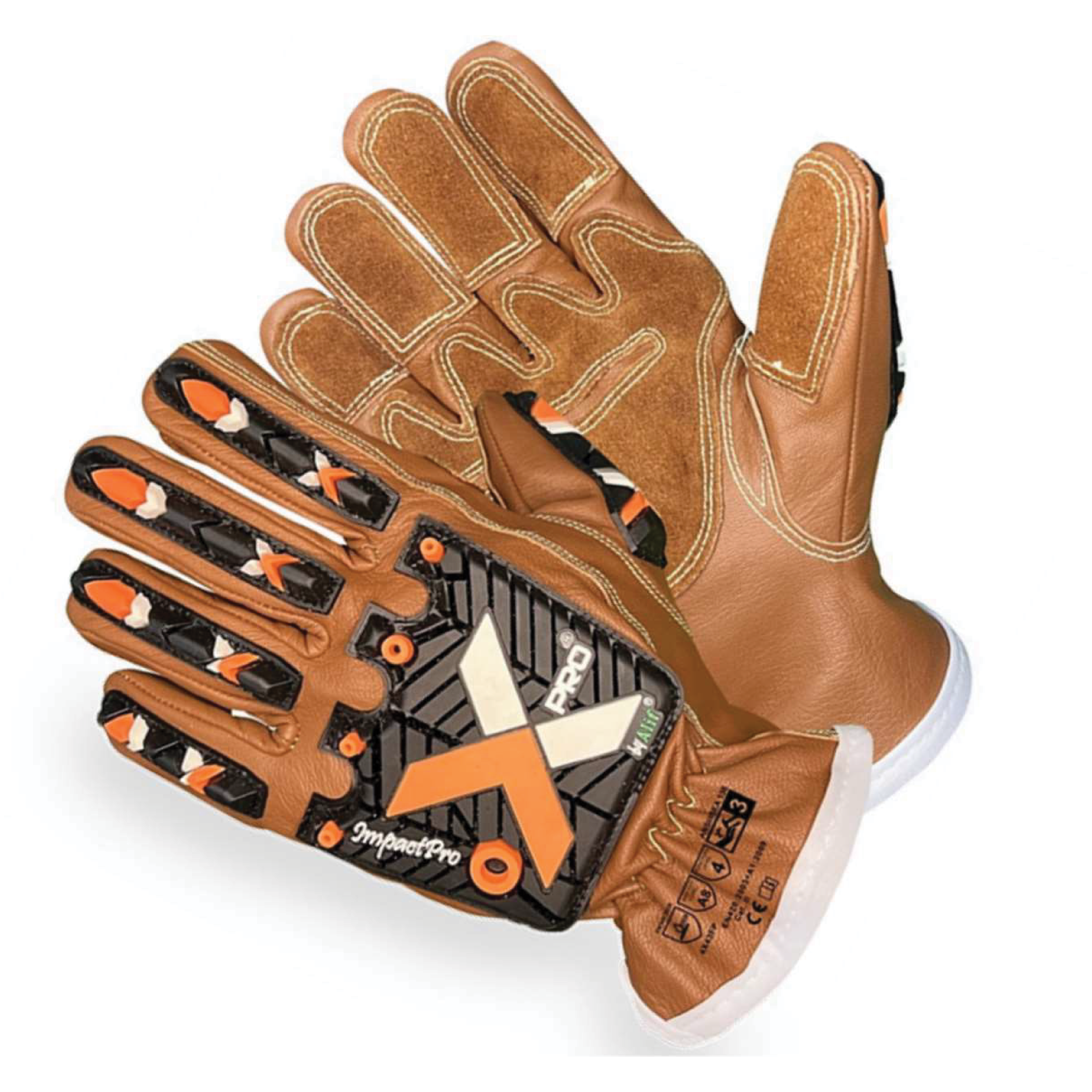 XPRO 5TFPRC8 A8 Heavy-Duty Impact & Cut Resistant Gloves