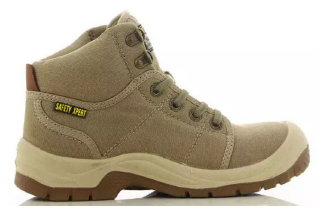 Safety Xpert Desert – Canvas Industrial Safety Shoes (SBP SRC)